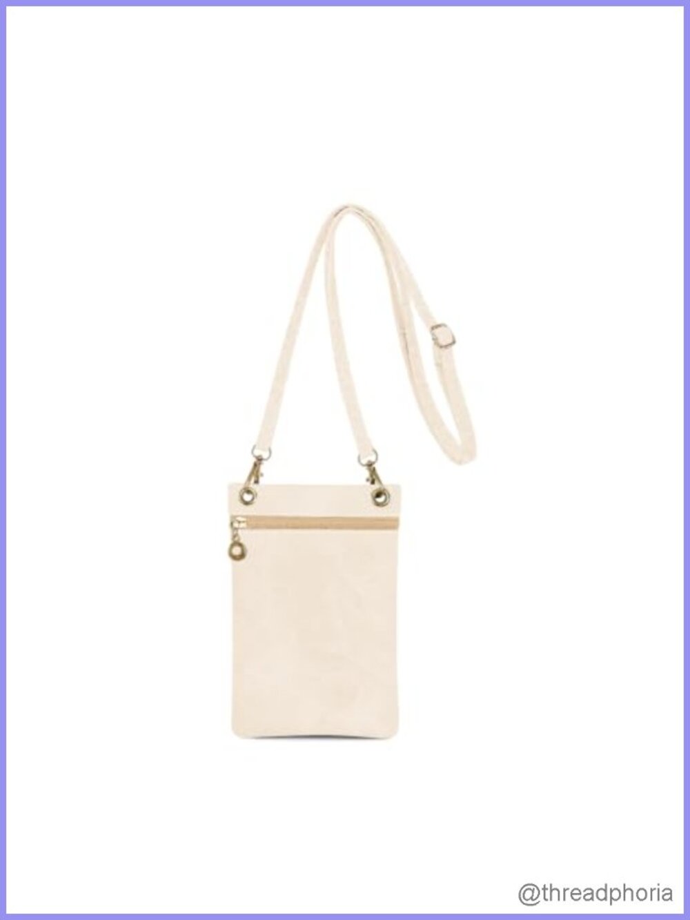 PU Leather Cell Phone Crossbody Purse Lightweight Small Phone Bag Wallet